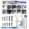 1 Set For Wltoys 144010 144001 144002 124016 124017 124018 124019 Rc Car Parts Metal Upgrade Retrofit Screw Tool Box