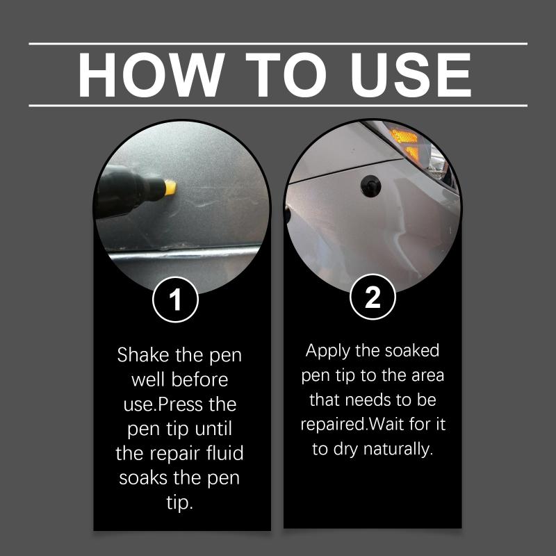 Professional Car Touch Up Paint Pen for Minor Scratches Quick Restoration Applicator for Auto Paintcare