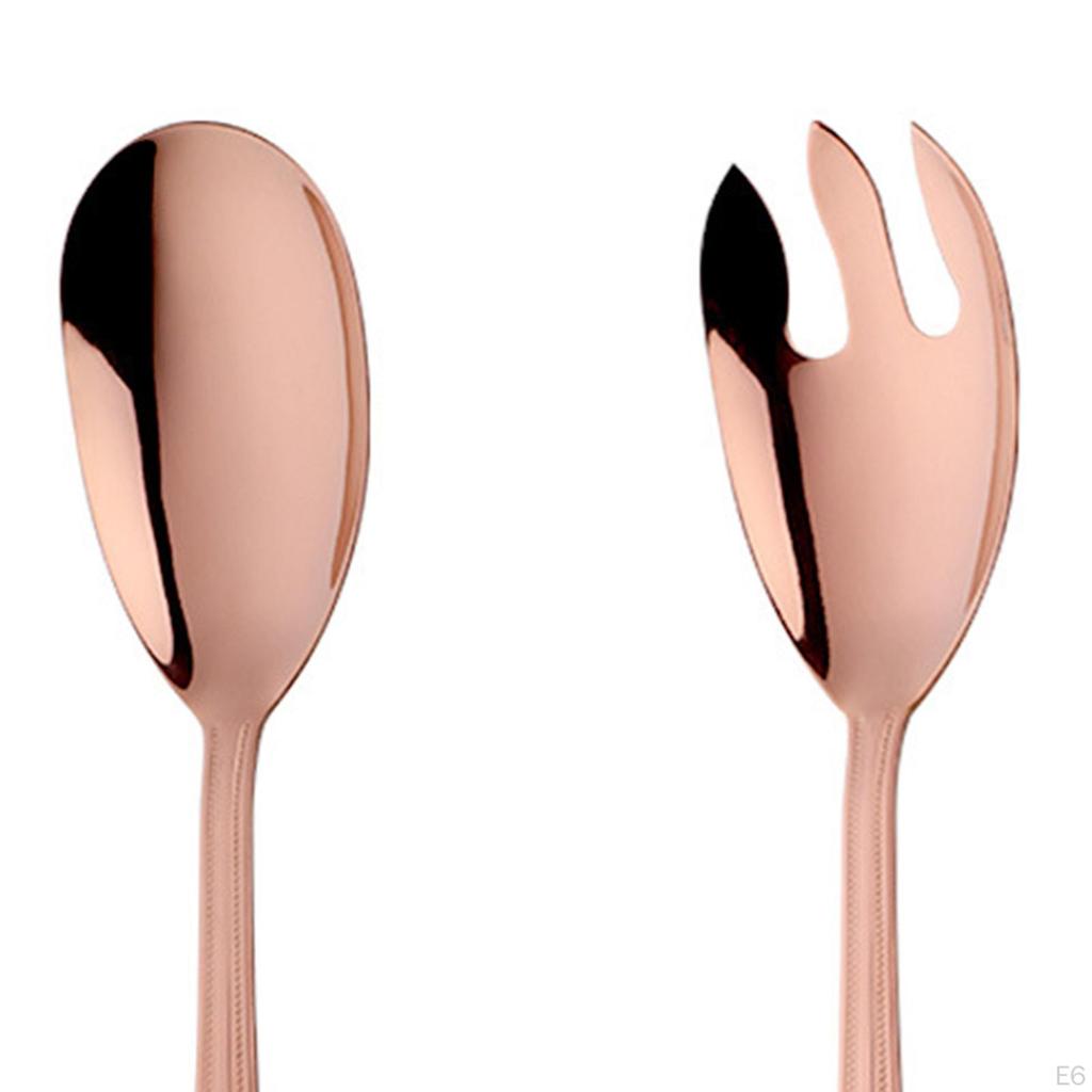 Elegante Set di Posate in Acciaio Inossidabile per Cenare