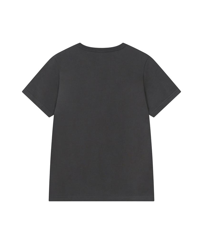 BAUF Angel Square Slim Fit T-Shirt [Charcoal]