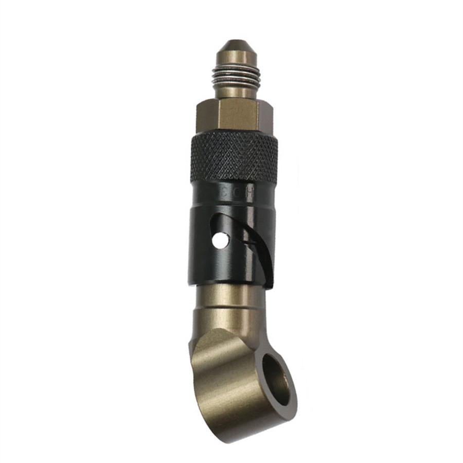 80cm CNC AN3 Brake Line Fluid Quick Release Connect Adapter Set Universal Black