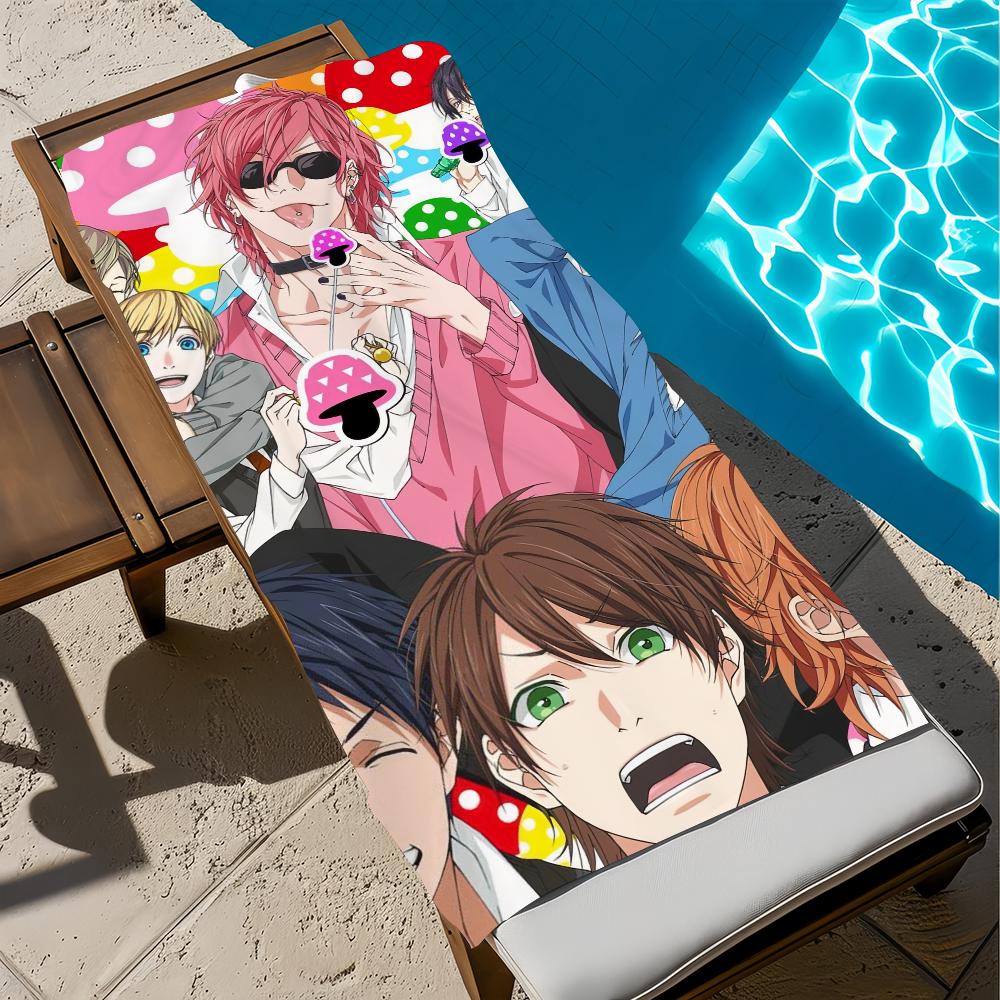 Y-yarichins anime cute B-bitch Clubs Towel Beach Quick Dry Soft Pool Towels Gift for Travel Gym Shower Camping sports