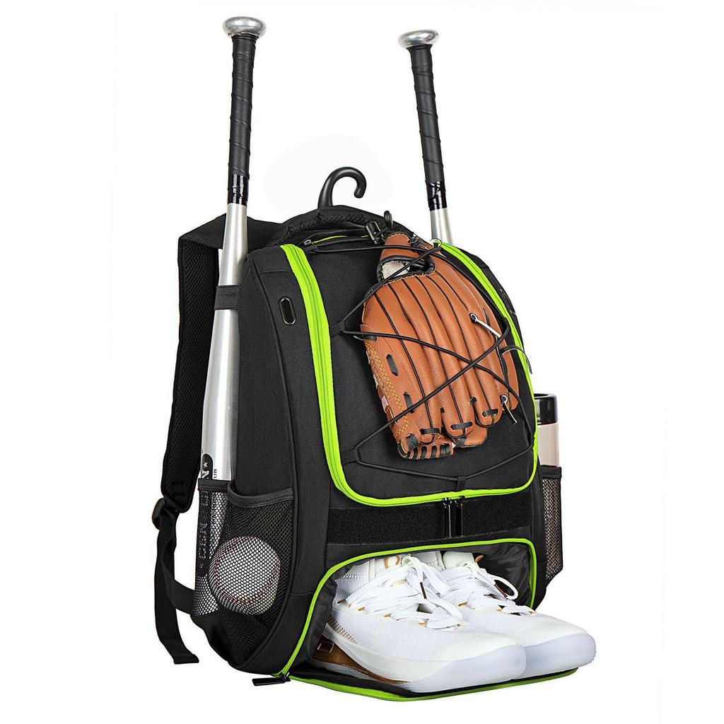 GO Baseball Softball Backpack for Training & Competition - Outdoor Sports Equipment Bag for Children & Adults