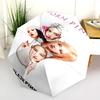 Vibrant Pink Elegance Folding Umbrella Umbrella Travel Sun Umbrella Gift Umbrella