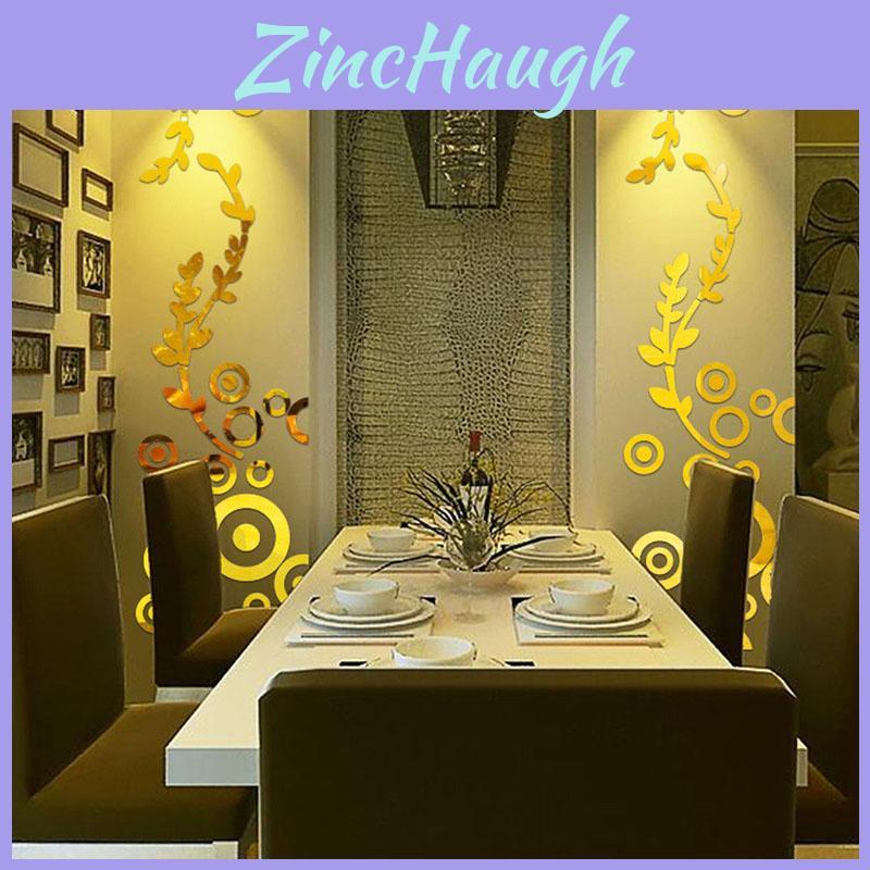 High-quality Acrylic Mirror Wall Stickers For Modern 3d Home Room Decor