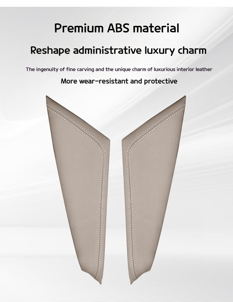 For BMW X3 G45 2025 Car Center Console Leather Saddle-type Side Seam Cushion for Protecting the Interior of the Vehicle.