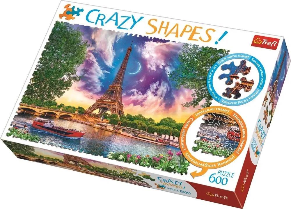 Puzzle 600 Crazy Shapes Niebo Nad Paryżem 11115