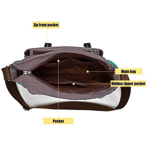 Anime Demon Slayer Messenger Bag ONE PIECE School Bag Backpack