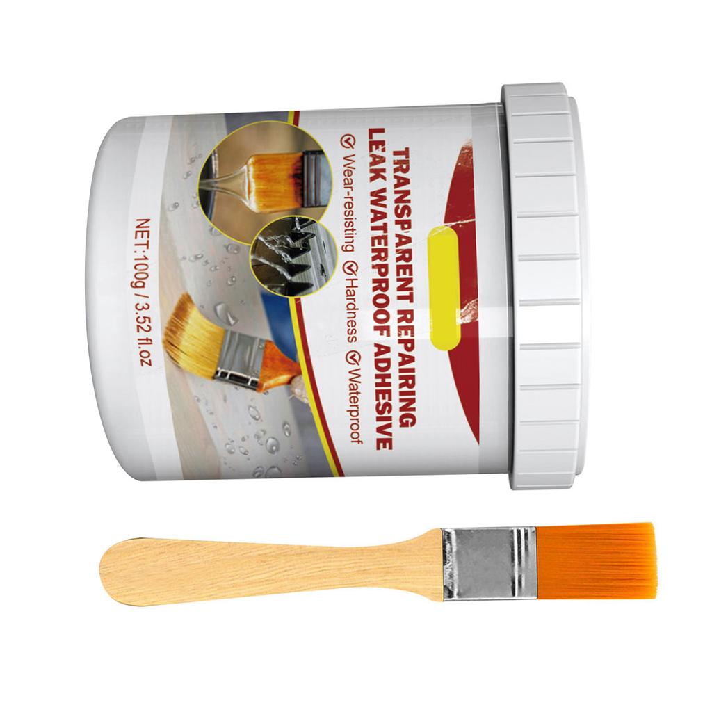 Transparent Waterproof Coating Agent Leak Proof Insulating Rebrushed Shiny Sealant for Floor