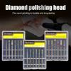 6Pcs Nail Cone Tip Drill Bits Electric Cuticle Clean Rotary For Manicure Pedicure Grinding Head Sander Tool