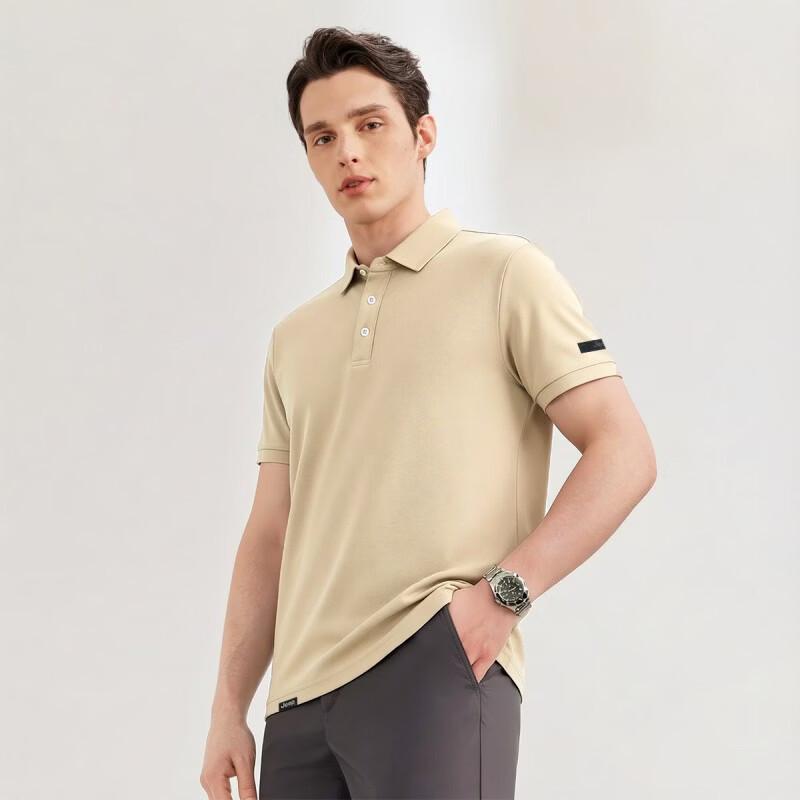 Jeep Men's Ice Silk Short Sleeve Polo Shirt P86DMKT422
