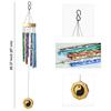 Calming Multi-Color Wind Chimes for Bedroom & Living Room – Relaxing Décor, Positive Energy, Unique Gift for Women, Men, Couples,