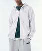 Urbanage Daily Standard Zip-Up Hoodie White Melange