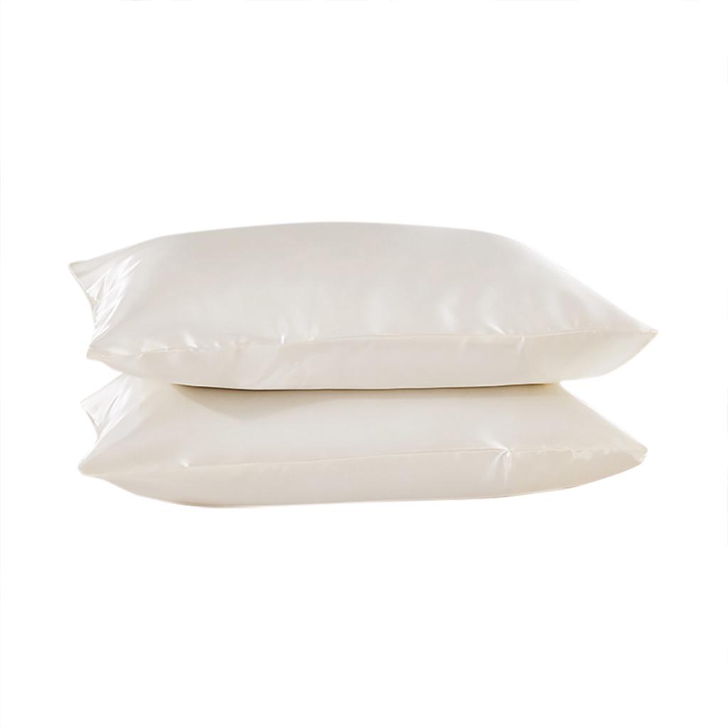 Pillowcase Satin Silk Color Bedding Envelope Closure Pillowcases