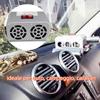 Calentador de Coche Portátil 12V 800W con 3 Agujeros Descongelación Rápida Calefacción Ventilador de Bajo Ruido para Calentar la Cabina del Coche en Clima Frío
