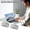 Portable Laptop Stand Cooling Laptop Stands for Desk Travel Laptop Stand Lightweight Desk Laptop Stand Folding Laptop Stand