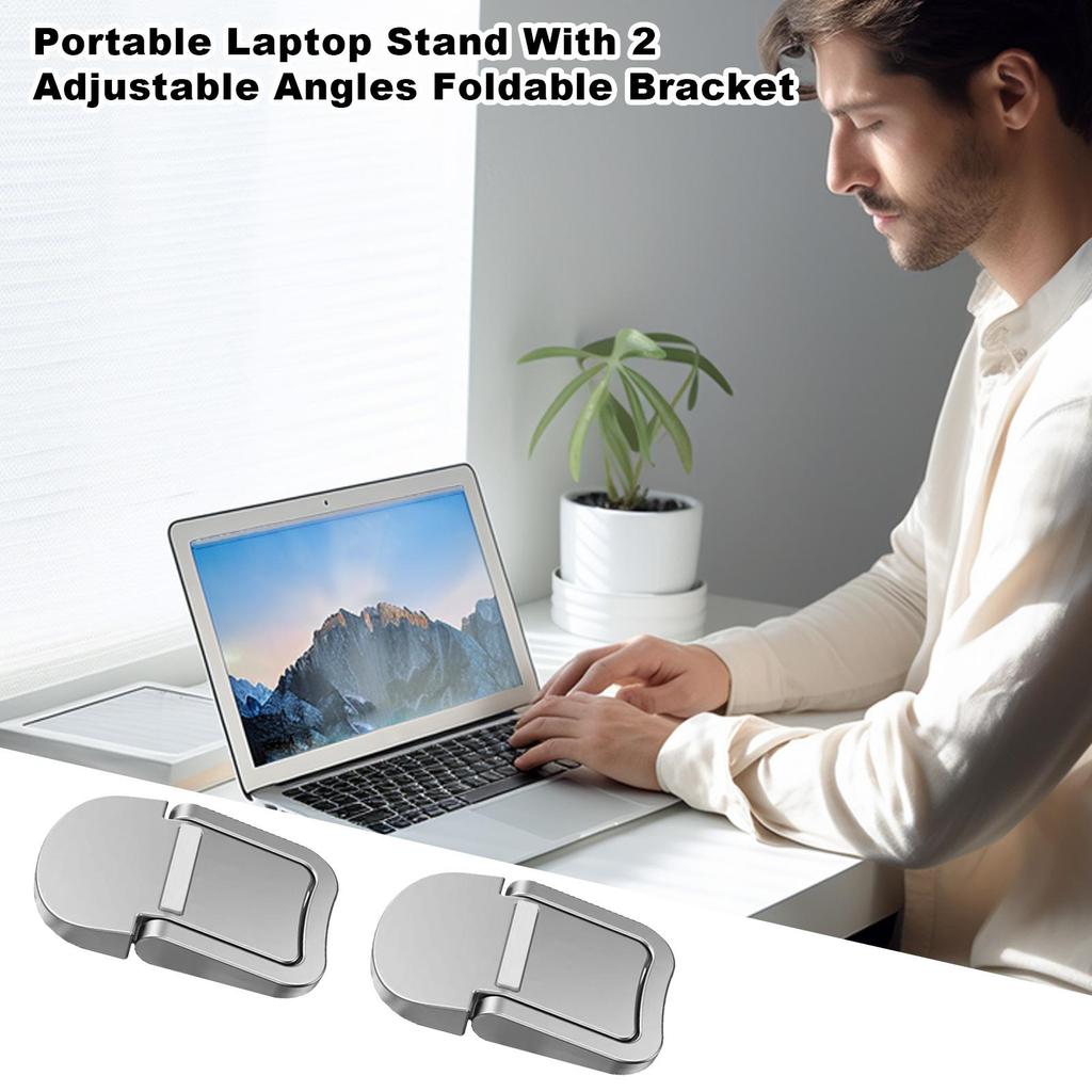 Portable Laptop Stand Cooling Laptop Stands for Desk Travel Laptop Stand Lightweight Desk Laptop Stand Folding Laptop Stand