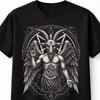 Baphomet Occult Gothic Satanic Pentagram Unisex TShirt S5XL