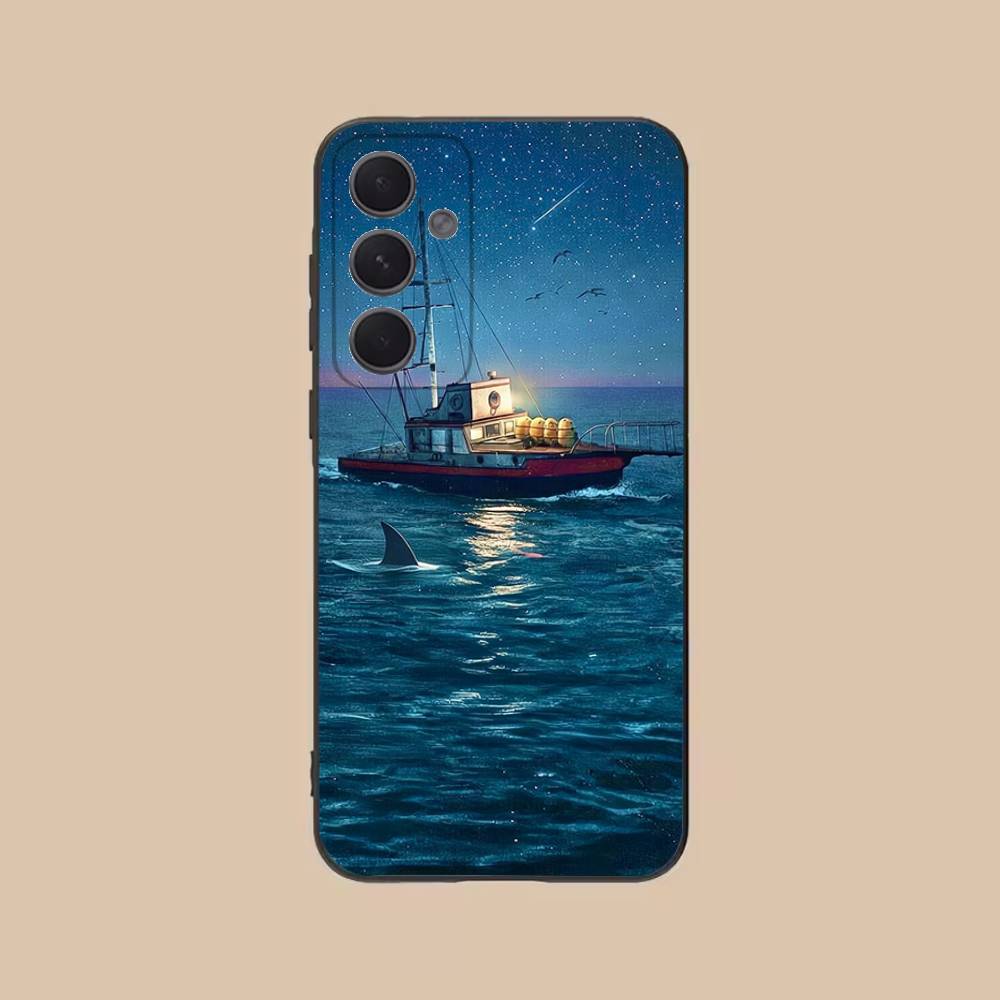 

Movie J-Jaws-es Phone Case For Samsung S25,24,21,22,23,20,S30,Ultra,Plus,Fe,Lite,Note,5G Black Cover SamsungS20ULTRA5G