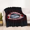 Bayern Munich Blanket Durable Comfort Suitable for Office Seaside Sofa All-Season Use Modern Style Gift for Travel Home Birthdays