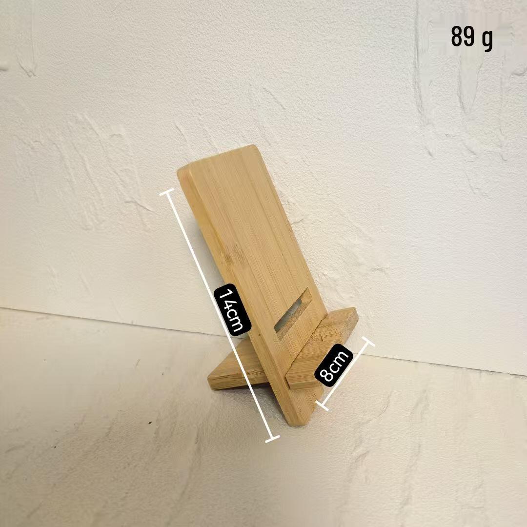 

Versatile Solid Wood Phone Stand: Detachable and Perfect for Streaming or Binge-Watching.