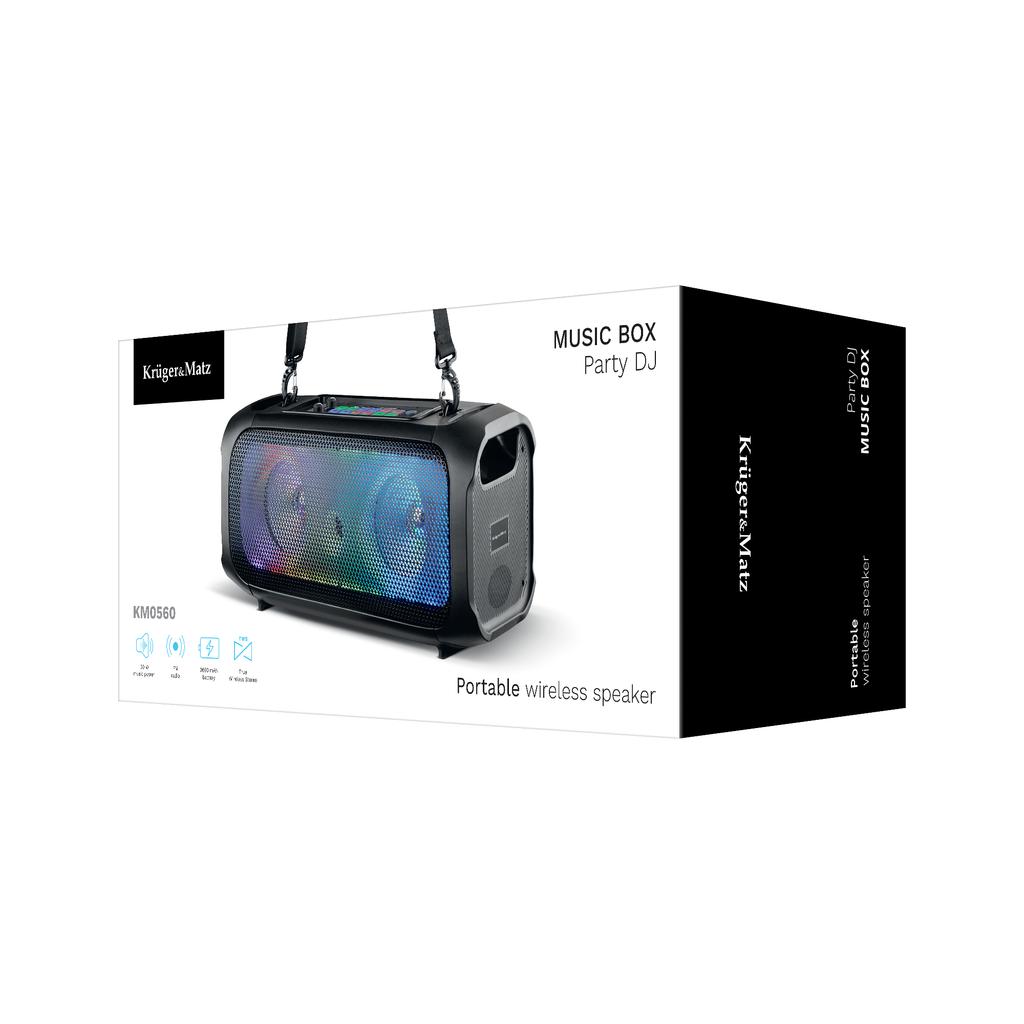 Kruger&Matz Bluetooth AUX micro SD USB speaker