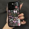 Acrylic Phone Case for iPhone 11 12 13 14 Pro 12 14 16 Pro Max for Samsung A16 A36 A56 S24 FE High-quality Painted Anti-fall Mobile Phone Case