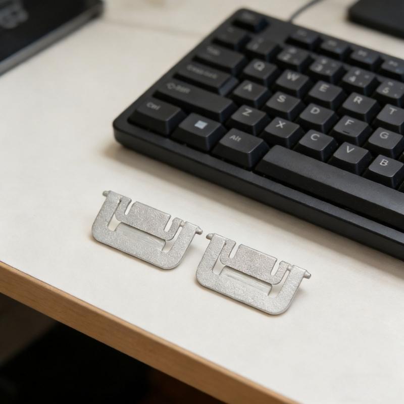 2Pcs Keyboard Feet Upgraded Keyboard Bracket Leg Stand Replacement Easy Installation Feet Stand For G713 G715 Accessory
