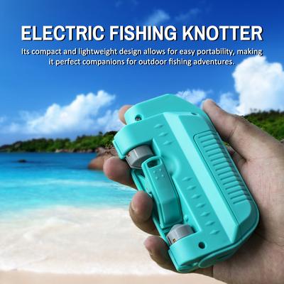 Annodatore elettrico per la pesca, macchina per annodare la lenza da pesca GT automatica, strumento per legare rapidamente, dispositivo per nodi di filo da pesca