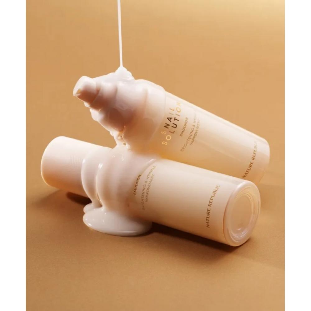 Nature Republic Snail Solution Emulsion 120ml Single option ND0274