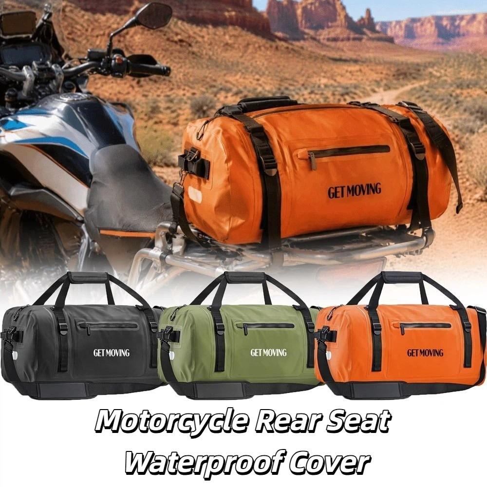Large Capacity Motorbike Back Seat Bag Waterproof Motorcycle Tail Dry Bag Boating