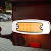 10PCS 12LED Side Marker Lights High Brightness Brake Tail Lights 12 to 24V Warning Lights for Truck Trailer