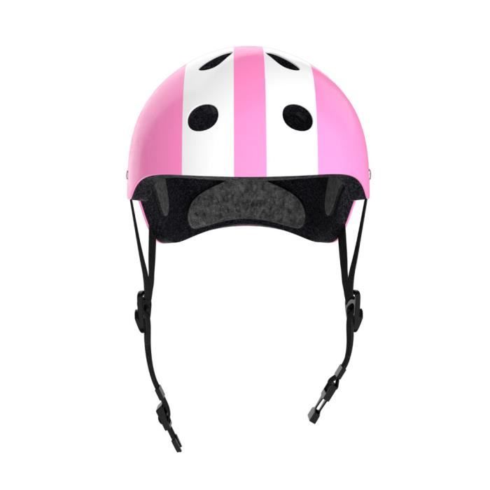 Casque pour enfants - MOLTO - Circle - Rose - Pour vélo, rollers, ski, trottinette, skateboard, BMX