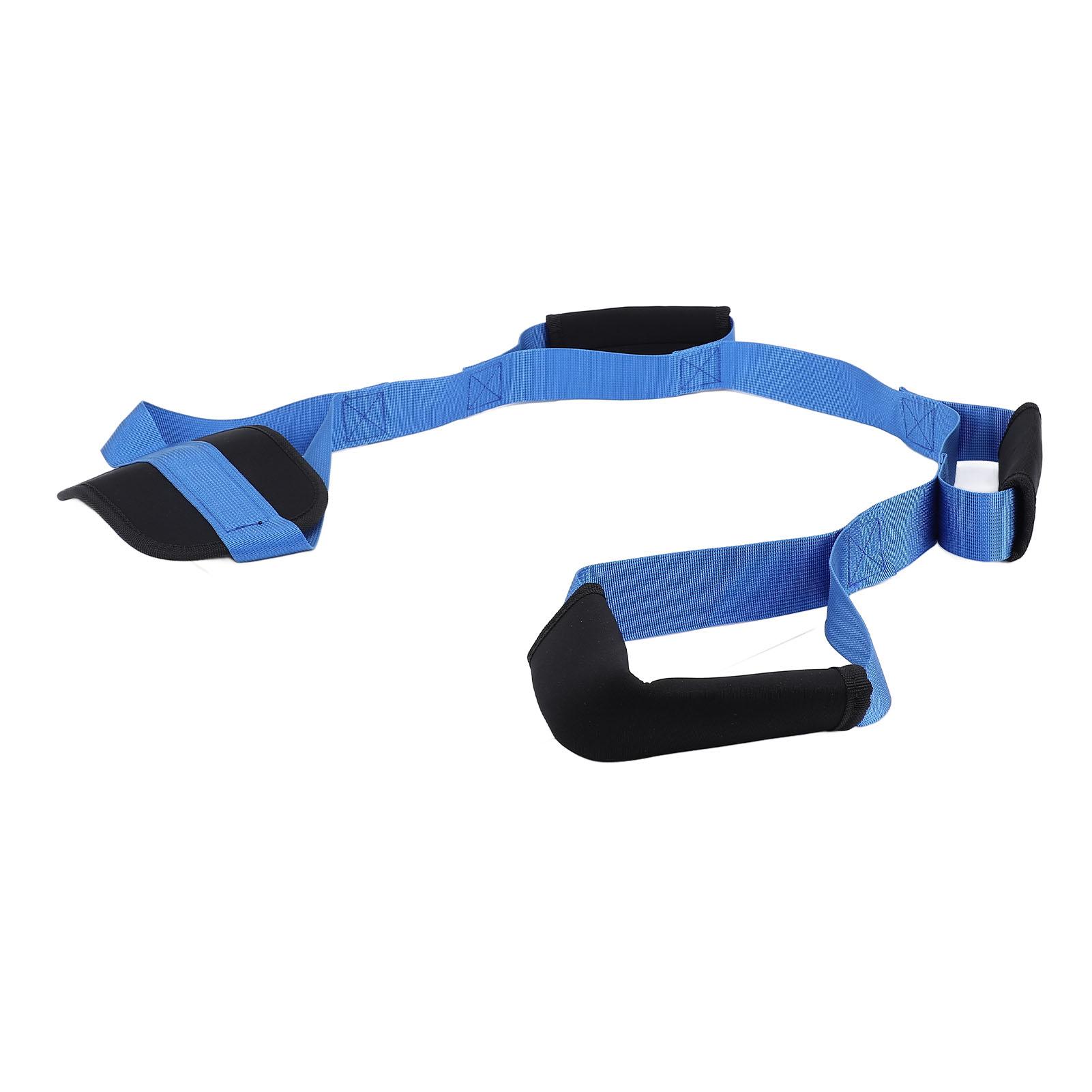 

Ремень для подъема ног, противоскользящий, с 3 ручками, ремень для подъема ног, для кровати, инвалидной коляски, автомобиля, 44,9 дюйма