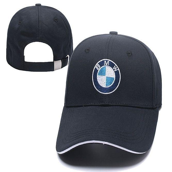 DZBW6 Car Emblem EmbroideryFor BMW E46 E90 E60 F30 X1 X2 X3 X5 X4 X6 Sunscreen Sunshade Cap Racing Duck Tongue Hat Team Baseball