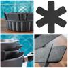 8Pcs Pot Dividing Protector Anti- Slip Pot and Pan Divider Non Scratch Pan Protector Pad Multifunction for Storing Stacking Pan