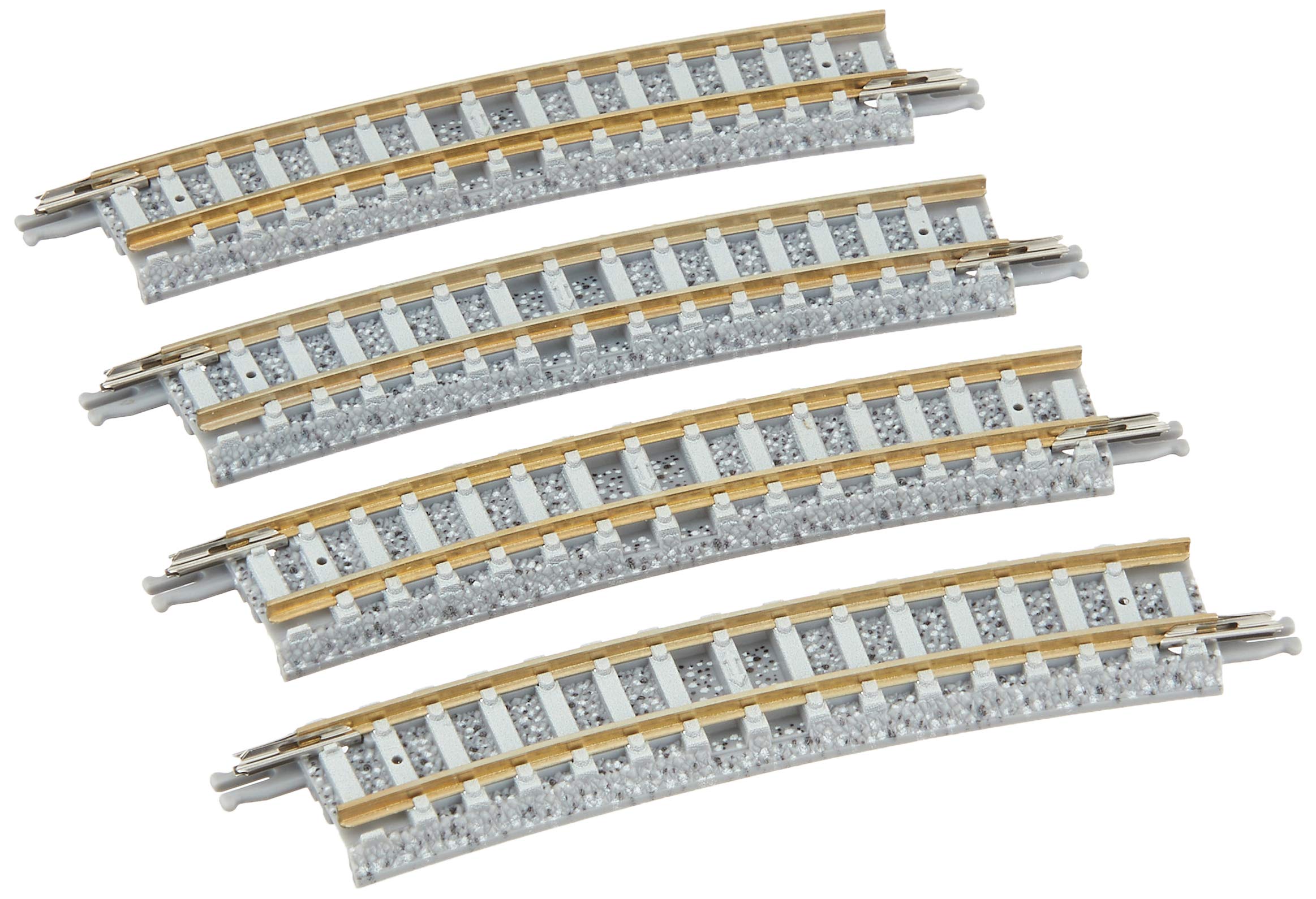 

TOMIX N gauge curved PC rail F set 1197 Railway model supplies C317-15-PC 4-piece