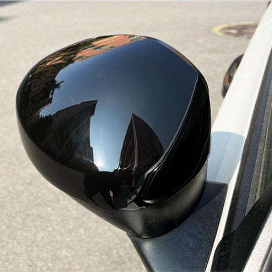 Bright Black Car Rearview Mirror Cover Trim For NISSAN Murano 2025
