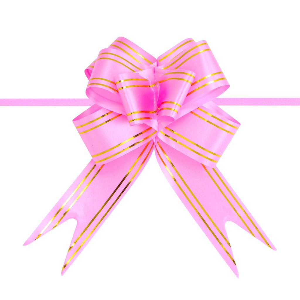 20pcs/lot Colorful Pull Bows Flowers Ribbon Gift Packaging Bow Party Birthday Halloween Christmas Decoration Bow Gift Decoration