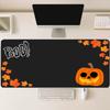 Boo Cute Ghost Black Cat Jack O Lantern Stars Leaves Large Gaming Desk Mat Non Slip Rubber Base Xxl Mouse Pad For Fantasy Art
