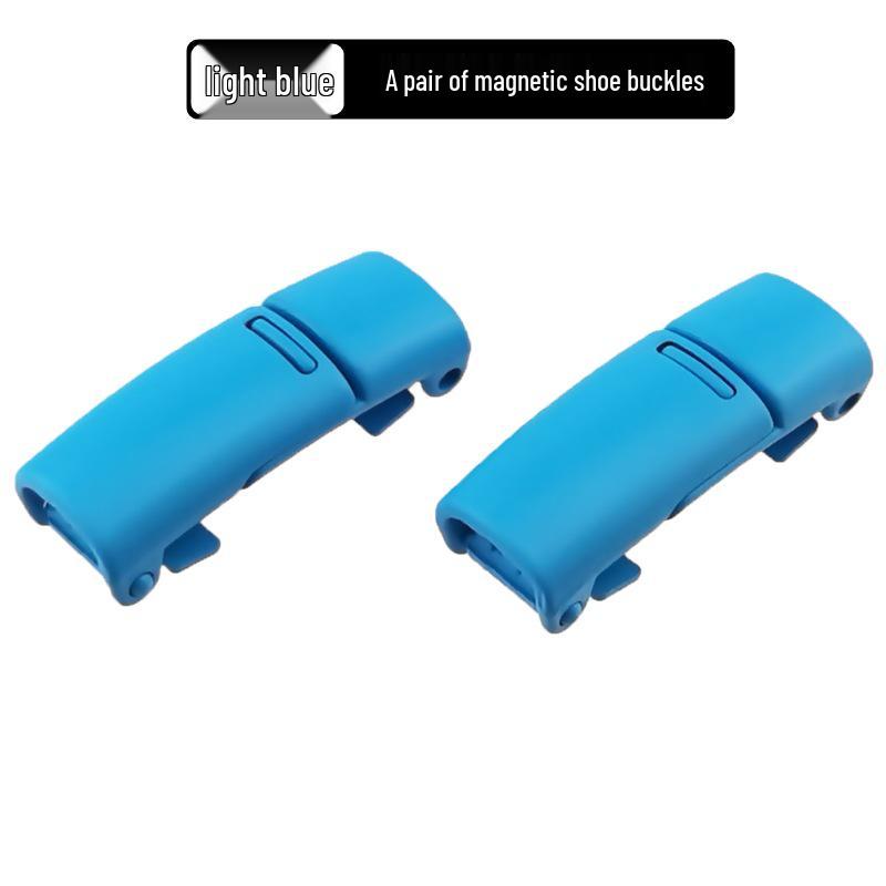 Colorful No Tie Magnetic Buckle Elastic Shoelaces