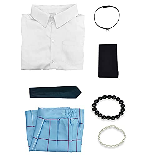 [Formemory] Sono Bisque Doll Wa Koi Wo Suru Cosplay, Kitagawa Marin Cosplay Costume, Kitagawa Marin Cosplay Uniform Set with Tie and Cosplay Props, Ac