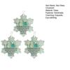 Snowflake-Shaped Sea Glass Friendship Decor Handmade Sea Glass Art Christmas Ornament Coastal Friendship Keepsake