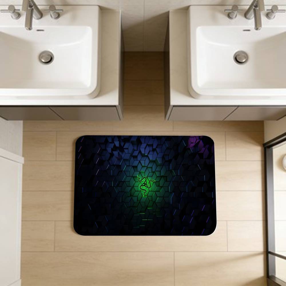 R-RAZER Kitchen Mat Cheaper Anti-slip Modern Living Room Balcony Printed Modern Home Decor