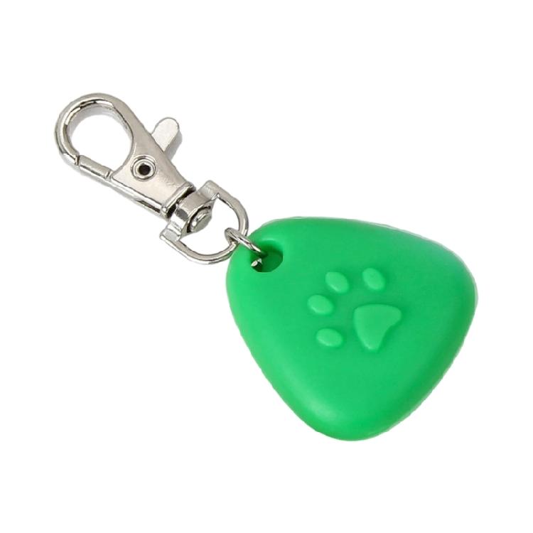 

LED Pendant Silicone Triangle Charm developed for Dog Night Walking against Lost Waterproof Extended Battery зелений