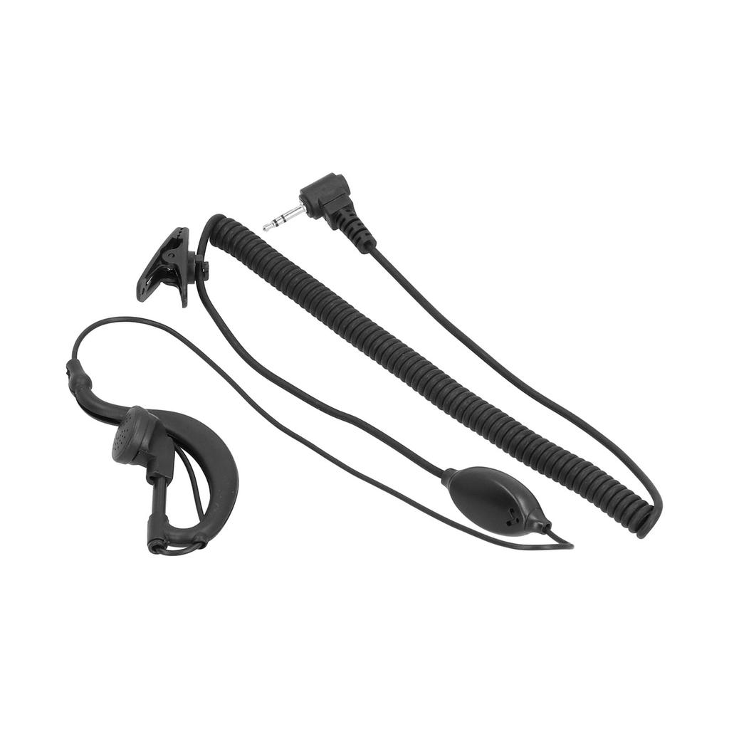 1 Pin Walkie Talkie Earpiece GShape ClipEar Headset for T6200C T5428 2 Way Radio