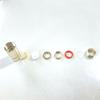 N-Type Male Connector for 10D, NP-10, Pure Copper Gold-Plated Inner Conductor, High-Heat Resistant PTFE Teflon Insulation, N-Type Connector, NP