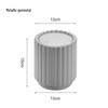 Yongsheng 2518 Sunflower Mini Desktop Trash Can with Press-Top Lid for Household Desk Storage