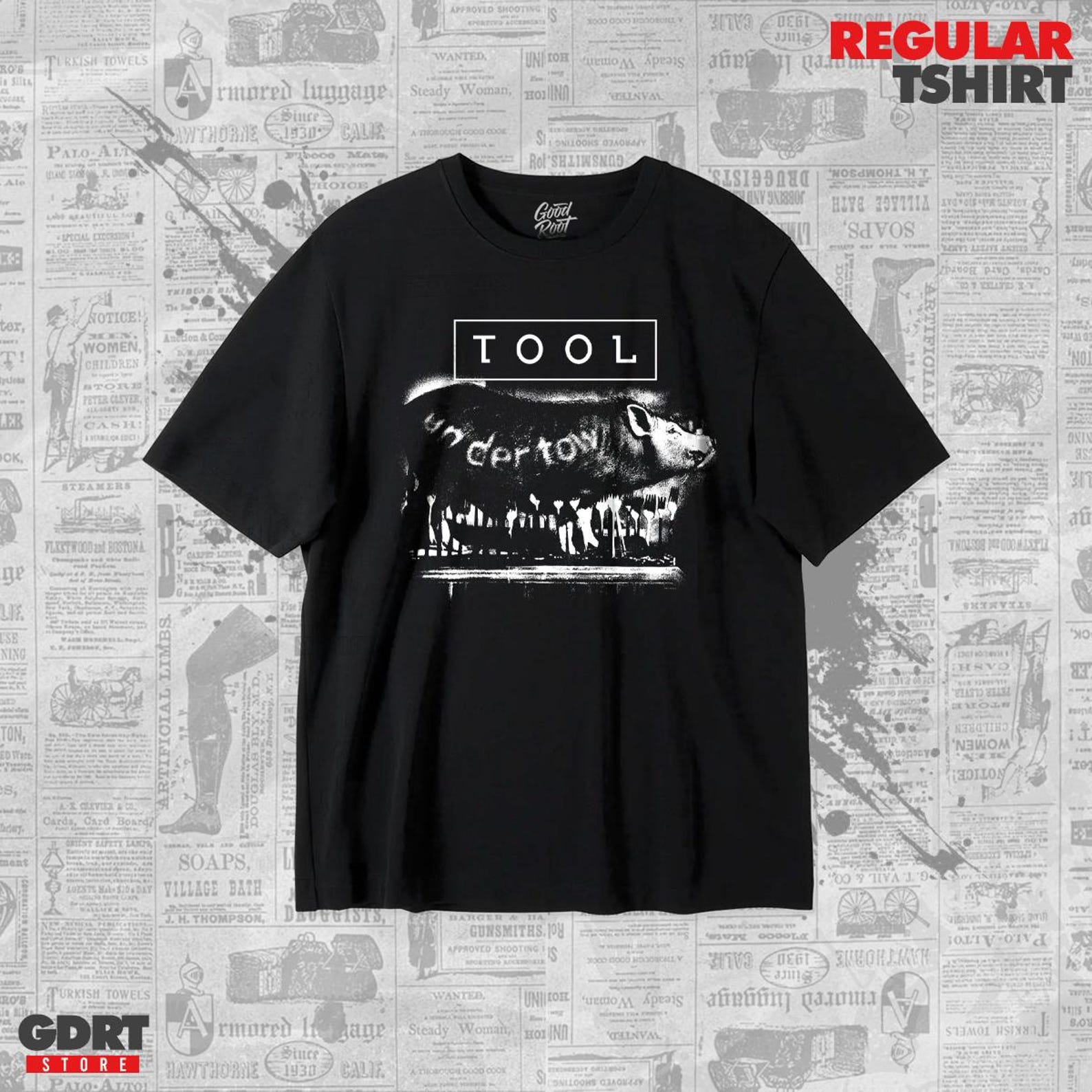 Tool Band T shirt - Undertow Animal - Unisex Heavy Shirt S