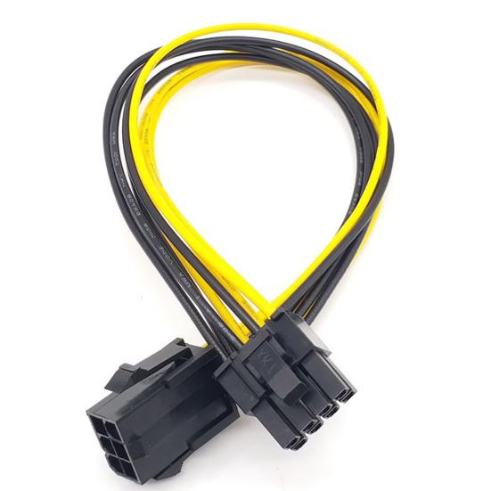 Graphics Card Power Pin Female To Cable 6 8 Pin Male PCI Express